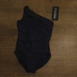 Miraclesuit JENA Asymmetrical Tummy Control One Piece Swimsuit Midnight Blue 14