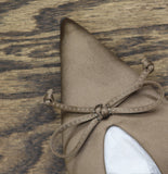 A New Day Womens Camille Satin Slingback Bow Flats 94648293 Brown 7.5M