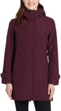 Kirkland Signature  Ladies Trench Rain Jacket 7778999 Merlot Purple 2XL