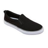 A New Day Womens Millie Twin Gore Slip-On Sneakers 80347012 Black 9M