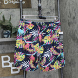 Original Use Mens 7" Parrotdise Swim Trunks 89566957 Navy Blue S