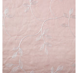 Max Blackout Grommet Blackout Single Curtain Panel Blush Pink White 50x108