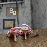 A New Day Womens Antonette Floral Heels 89530315 Pink 6M