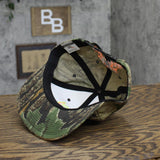 OC Mens Vintage Keystone Pump and Power Snapback Baseball Hat Brown Camo OS
