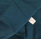 City Studios Juniors Draped Sleeveless Satin Fit Flare Dress Teal Blue Green 7/8