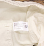 Woolrich X TGT Mid-Rise Barrel Leg Cargo Denim Jeans Pants Cream Off White 17
