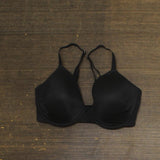 Natori Womens Revelation Contour T-Shirt Bra 721248 Black 32DD