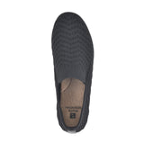 White Mountain Courage Womens Sneaker Flat Black Fabric 9.5M