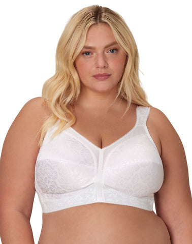 Playtex Womens 18 Hour Ultimate Shoulder Comfort Wireless Bra 4693 White 38DD