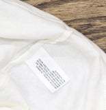 A New Day Womens Slim Fit Short Sleeve Ribbed Scoop Neck T-Shirt White M