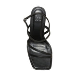 A New Day Womens Dottie Strappy Heels 87931635 Black 9.5M