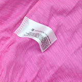 Cat & Jack Girls Wash Knit Tiered Short Sleeve Dress PG4KM Bright Pink M