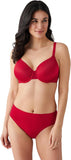 Wacoal Back Appeal Contour T-Shirt Full Coverage Bra Barbados Cherry Red 38DDD