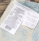 Chesapeake Pebbles 2-Piece Bath Rug Set 0060254526653 Aquamarine Blue 60