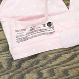 State Of Day Womens Bralette Knit 100198312 Heart Pink XS