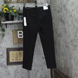 Calvin Klein Womens Highline Solid Recycled Ankle Pants CSE4841A Black 4