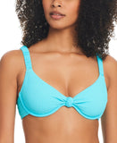 Sanctuary Swim Top Sweetheart-Neck Underwire Blue D