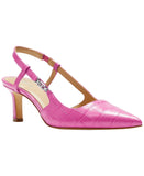 Michael Michael Kors Womens Daniella Mid Sling Sandals Cerise Pink 6M
