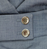 Calvin Klein Faux-Denim High Rise Pants Trousers S54PE785 Indigo Blue 4
