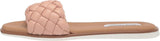 Steve Madden Women's Paislee Flat Sandal PAIS01S1 Blush Pink 7M