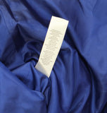 Alex Evenings Floral Applique Cap Sleeve Midi Dress Bright Royal Blue 10