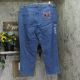 Gloria Vanderbilt Amanda Classic Jeans 30062705 Frisco Blue 18W Short