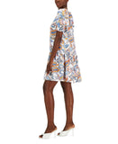 Inc International Concepts Women's Printed V-Neck Shift Dress 10840333