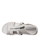 Bearpaw Womens Ronda Gladiator Sandals 91524293 White / Gray 10M