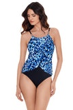 Magicsuit Womens Standard Quill Lisa One Piece Swimsuit 6019355 Blue / Multi 16