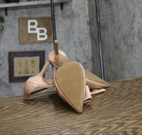 On 34th Womens Elayne Cutout Pumps Heels 10020348000 Nude Patent Brown 9.5M