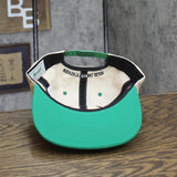 Monte's Fine Foods Tomato Vine Snapback Baseball Hat Khaki / Green
