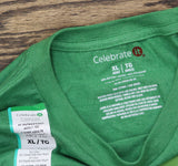 Celebrate It St. Patrick's Day Graphic Tee Green XL