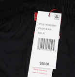Red Carter Womens Hammered Satin Cover Up Wide Leg Pants RCHS25B001 Black XL