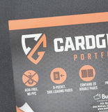 Cardguard Card Portfolio 360 Cards 20 Pages 9 Pocket Black