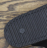 Goodfellow & Co Mens Saul Suede Two Band Sandals Cork 94809739 Black 11