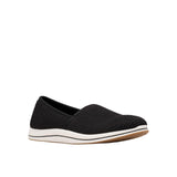 Clarks Womens Breeze Stretch CloudSteppers Slip On Loafer 26182062 Black 7.5W