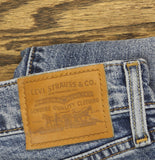 Levi's Womens 728 High Rise Wide Leg Jeans Zip Fly 94417130 Blue 26X32