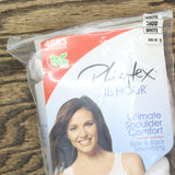 Playtex Womens 18 Hour Ultimate Shoulder Comfort Wireless Bra 4693 White 38DD