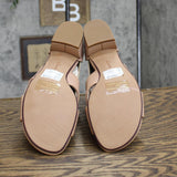 Clarks Womens Caroleigh Rise Heeled Sandal 26164756 Dark Blush Leather Pink 10M