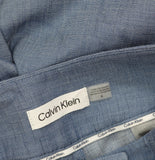 Calvin Klein Faux-Denim High Rise Pants Trousers S54PE785 Indigo Blue 4