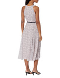 Tommy Hilfiger Medallion Fit and Flare MIDI Dress Ballerina Pink / Multi 10