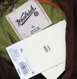 Woolrich X TGT Snap Closure Utility Pocket Fisherman Lined Jacket Vest Brown XL