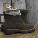 Baretraps WYOMING Womens Boots Ankle Winter Hiking Boots BT28507 Moss Brown 8M