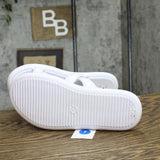 Shade & Shore Womens Ellen EVA Footbed Sandals 89887077 White 7M