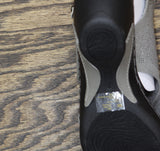 JBU Womens Alyssa Wedge Sandal B3ALA19 Gray Shimmer 8M