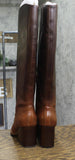 Vince Camuto Womens Leather Ombre Leila Knee High Boot Chocolate Fade Brown 7.5M