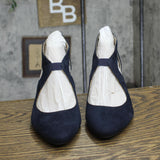 Lifestride Womens Giovanna 2 Open Side Pumps Heels 4530520_9_5_M Navy Blue 9.5M