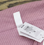 Auden Cozy Ribbed Notch Collar Long Sleeve Pajama Top 94437831 Pink XL