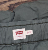 Levi's Womens Off Duty Jogger Slouchy Pants A19540005 Tyme Green 24W