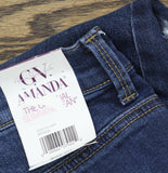 Gloria Vanderbilt Amanda Classic Tapered Jeans 30062705 Madison Blue 18W Short